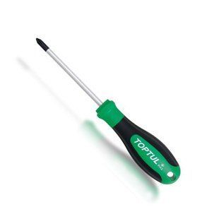 Отвертка крест PH2x150 TOPTUL Anti-Slip FBAD0215 FBAD0215 фото