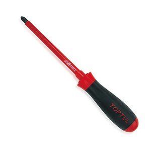 Отвертка изолированная PH3x150мм (1000V) TOPTUL FBEB0315 FBEB0315 фото