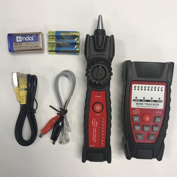 Кабель-тестер (RJ-45 и RJ-11) BENETECH GT66 GT66 фото