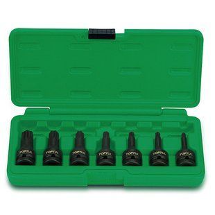 Набор головок TORX TOPTUL ударных 1/2" Т30-T70 7ед. GDAI0701 GDAI0701 фото