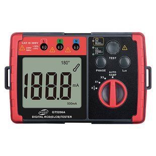 Тестер УЗО цифровой BENETECH GT5206A GT5206A фото