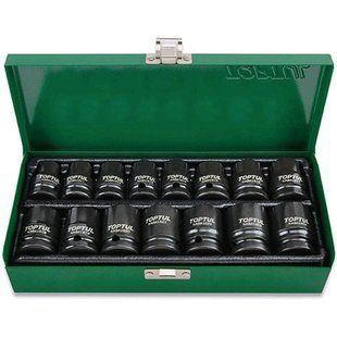 Набор ударных головок TOPTUL 1/2" 10-24мм 15ед. GDAD1501 GDAD1501 фото