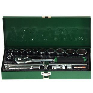 Автомобильный набор инструментов TOPTUL 1/2" 16ед. (6-гр.) GCAD1607 GCAD1607 фото
