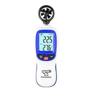 Цифровий крильчастий анемометр 0,3-30 м/с, -10-45 &deg;C WINTACT WT82 WT82 фото