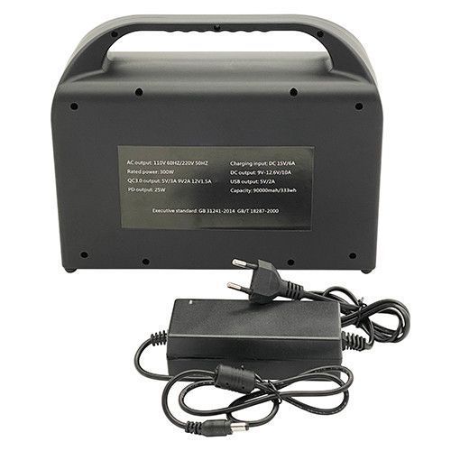 Портативна зарядна станція 300W/600W (Max), 220 V PROTESTER PRO-PS300E PRO-PS300E фото