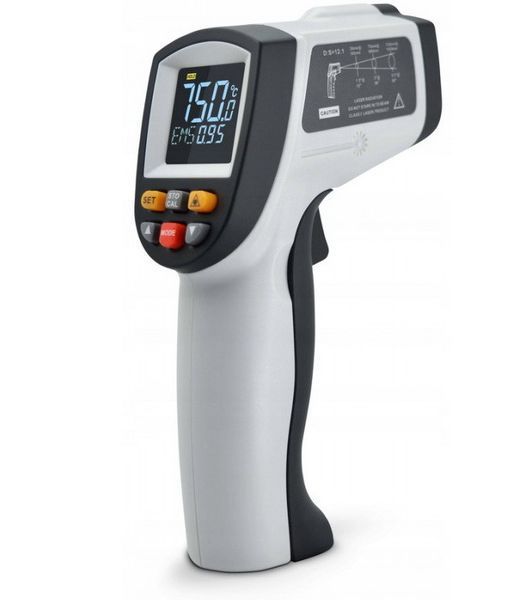 Пірометр інфрачервоний -50-750 &deg;C BENETECH GT750 GT750 фото