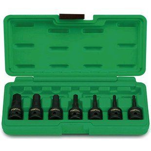 Набор насадок ударных HEX TOPTUL 1/2" 4-14мм 7 ед. GDAI0702 GDAI0702 фото