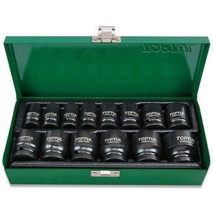 Набор головок дюймовых ударных TOPTUL 1/2" 3/8...1-1/4 14ед. GEAD1401 GEAD1401 фото