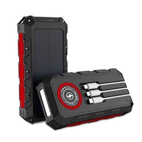 Пoвeрбaнк 30000 mAh із сонячною панеллю QC3.0 PROTESTER PRO-S30 PRO-S30 фото